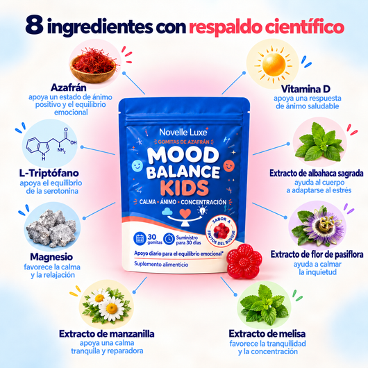 Gomitas de azafrán Mood Balance Kids™