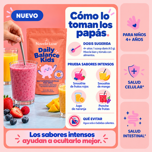Novelle Luxe™ Daily Balance Kids – Multivitamínico Infantil